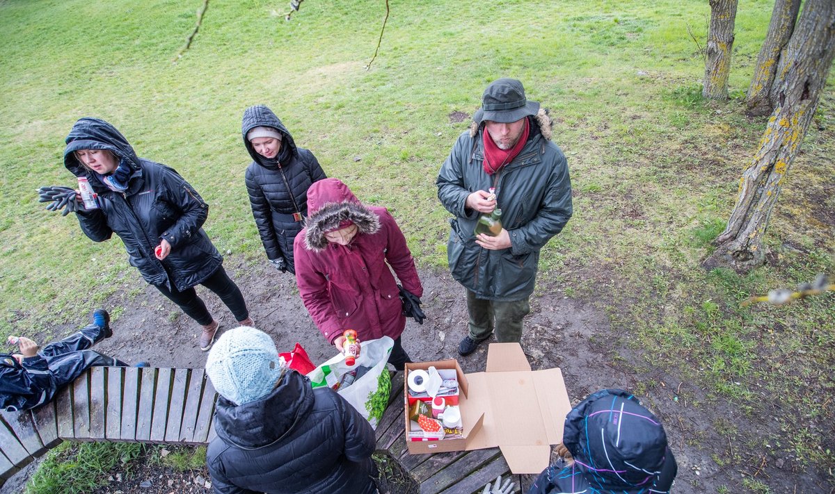 Koristustalgud Pikakari rannas