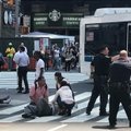 ФОТО и ВИДЕО: Автомобиль врезался в прохожих на Таймс-сквер в Нью-Йорке