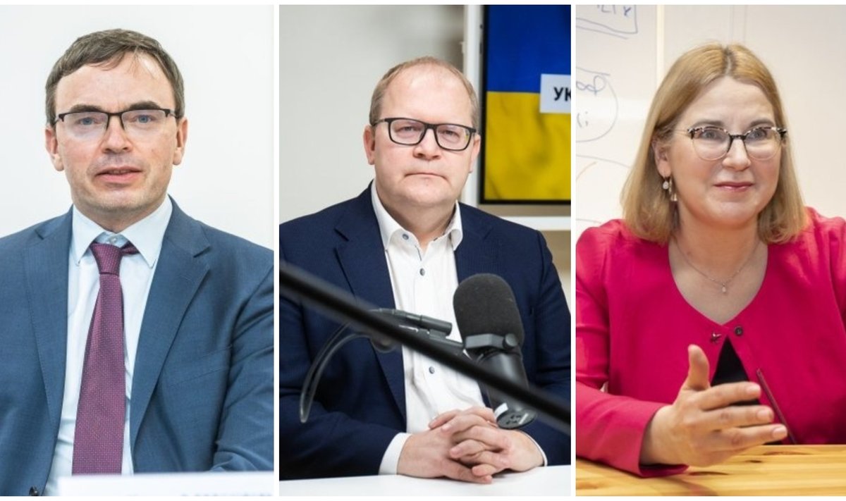 Sven Mikser, Urmas Paet, Liisa Pakosta