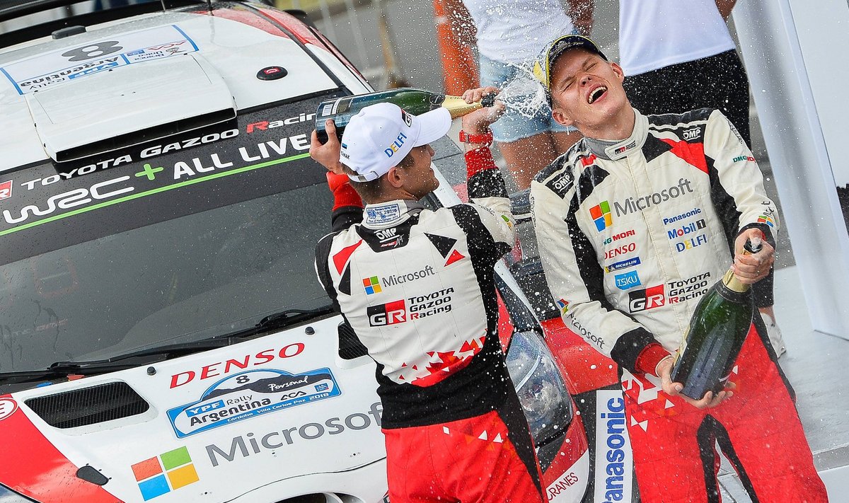Tanak AUTOMOBILE Rallye WRC Motorsport Rallye WM Argentine 29 04 2018 SPresse Panoramic PUBLICAT