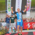VIDEO JA FOTOD | Uskumatu mees! Raivo E. Tamm läbis pisut vähem kui 15 tunniga täispika Ironman triatloni: 3,9 km ujumist, 180 km rattasõitu ja 42 km jooksmist!