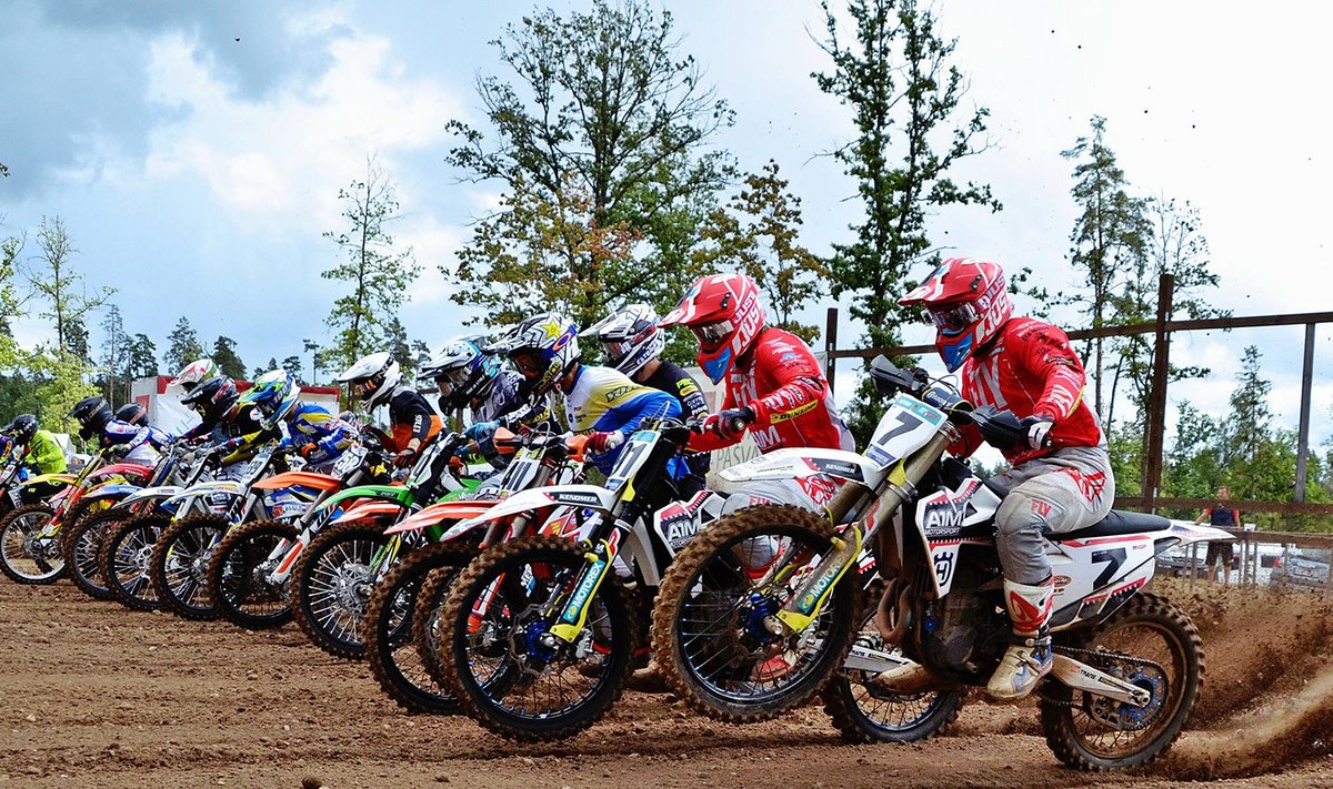 MX1 klassi start Madona, Tanel Leok (nr 7)