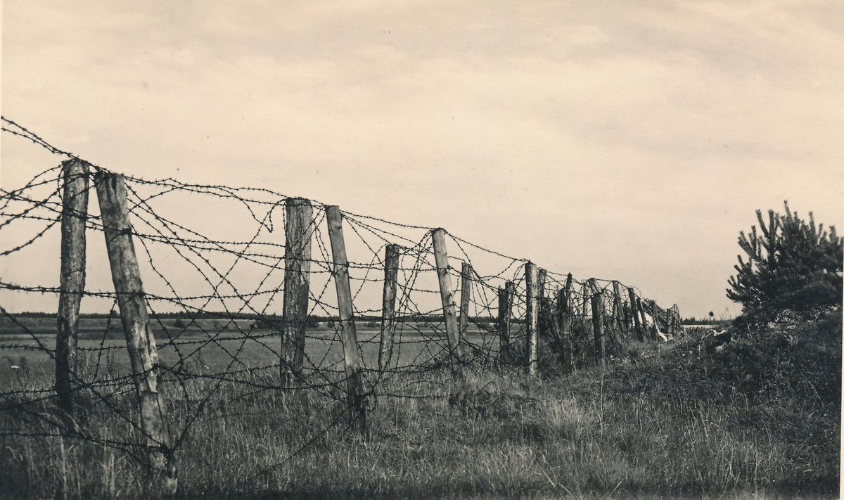 Eesti Vabariigi idapiir 1930. aastate lõpul.