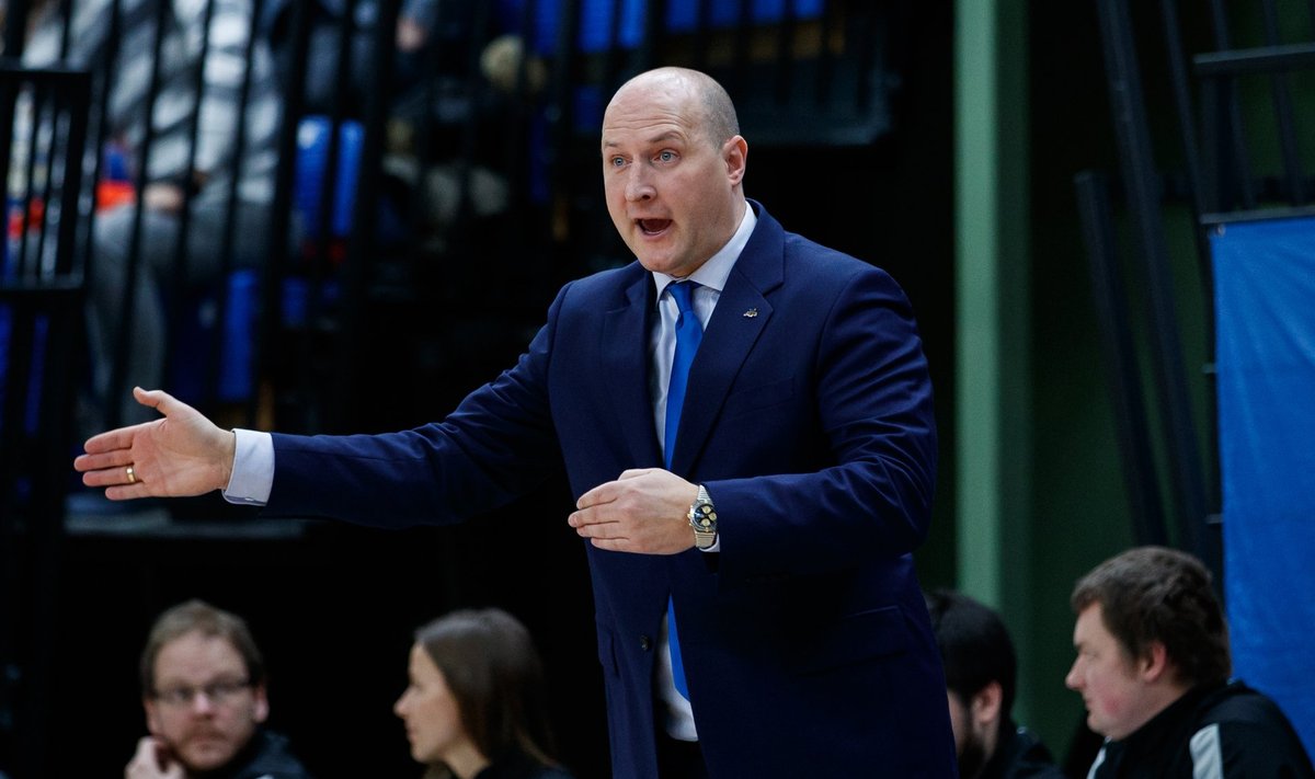 Tallinn, 06.12.2019. Kalev/Cramo korvpallimeeskond võitis Kalevi spordihallis peetud VTB Ühisliiga mängus tugevat Venemaa klubi Kransojarski Jenisseid 94:87.