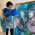 Яркая живопись Катрин Кару, или Как благодаря картине может заиграть интерьер