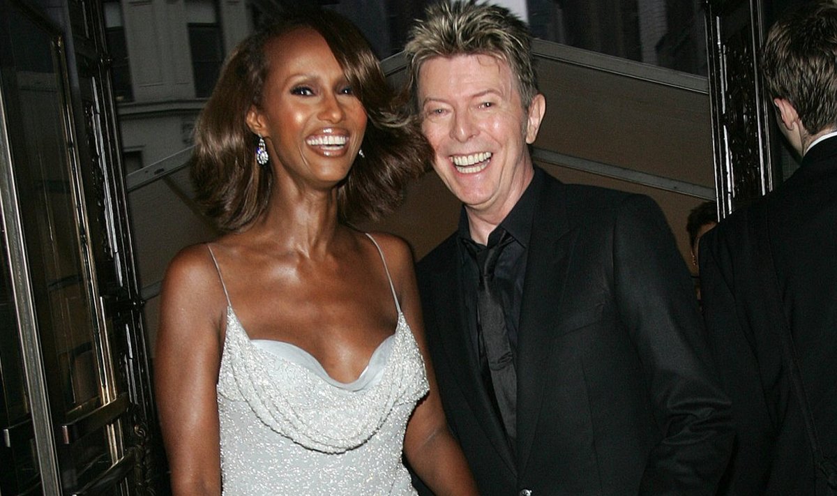 David Bowie ja Iman.