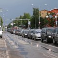 DELFI FOTOD ja VIDEO: Võidu silla remont tõi Tartu kesklinnas kaasa ummikud