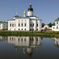 FOTOD: Vaata Eesti piiri lähistel asuvat kloostrit, kus käib külas Putini eksabikaasa