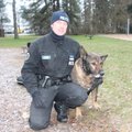 Заслуженный полицейский пес Комо вышел с почестями на пенсию
