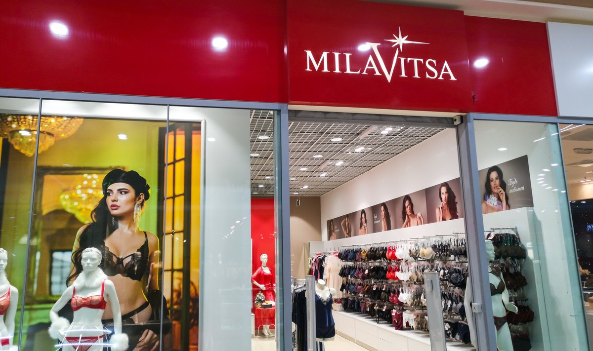 Silvano Fashion Groupi brändi Milavitsa pood Venemaal Kaasanis.