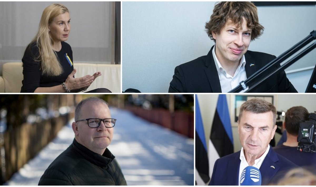 Kadri Simson, Tanel Kiik, Urmas Paet, Andrus Ansip