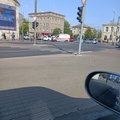ФОТО | Близ таллиннского автовокзала столкнулись BMW и Volvo. Одного из водителей доставили в больницу