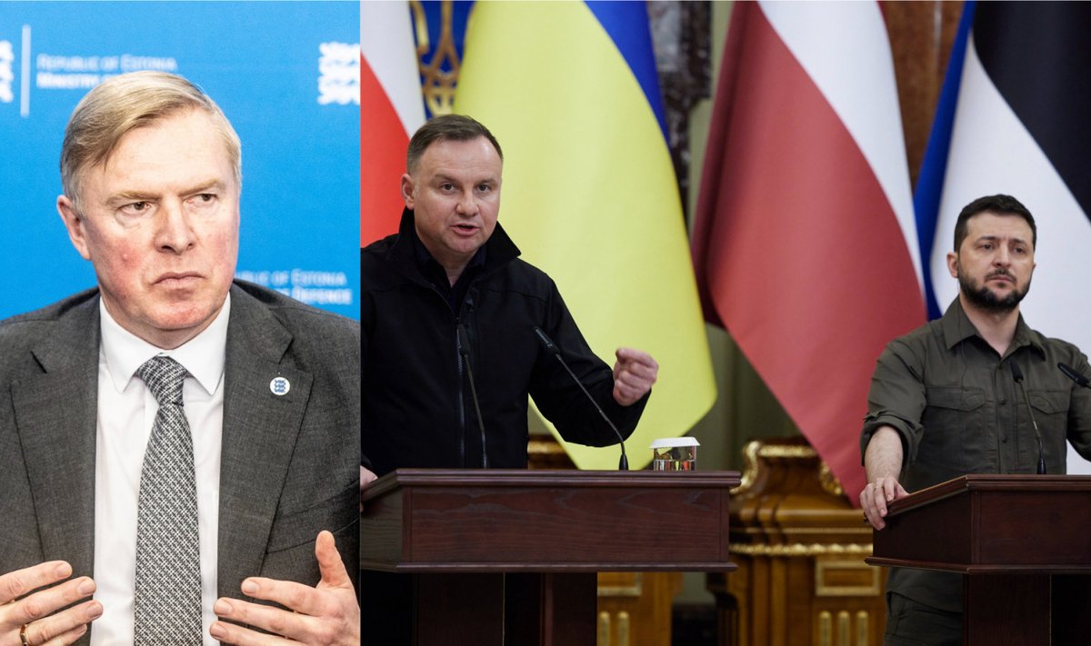 Paremal: Volodõmõr Zelenskõi kohtumb Poola ja Balti riikide valitsusjuhtidega