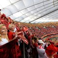 FOTOD: Poola alustas võrkpalli MM-i 62 000 pealtvaataja ees võidukalt