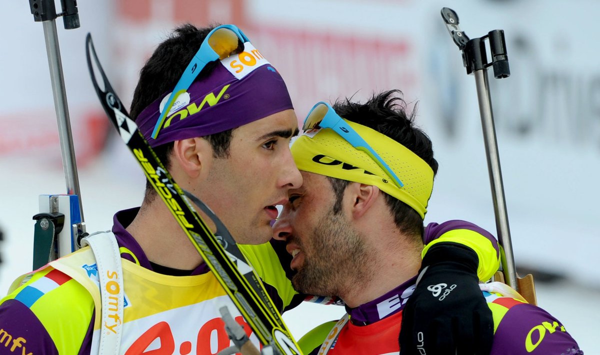 Martin ja Simon Fourcade.