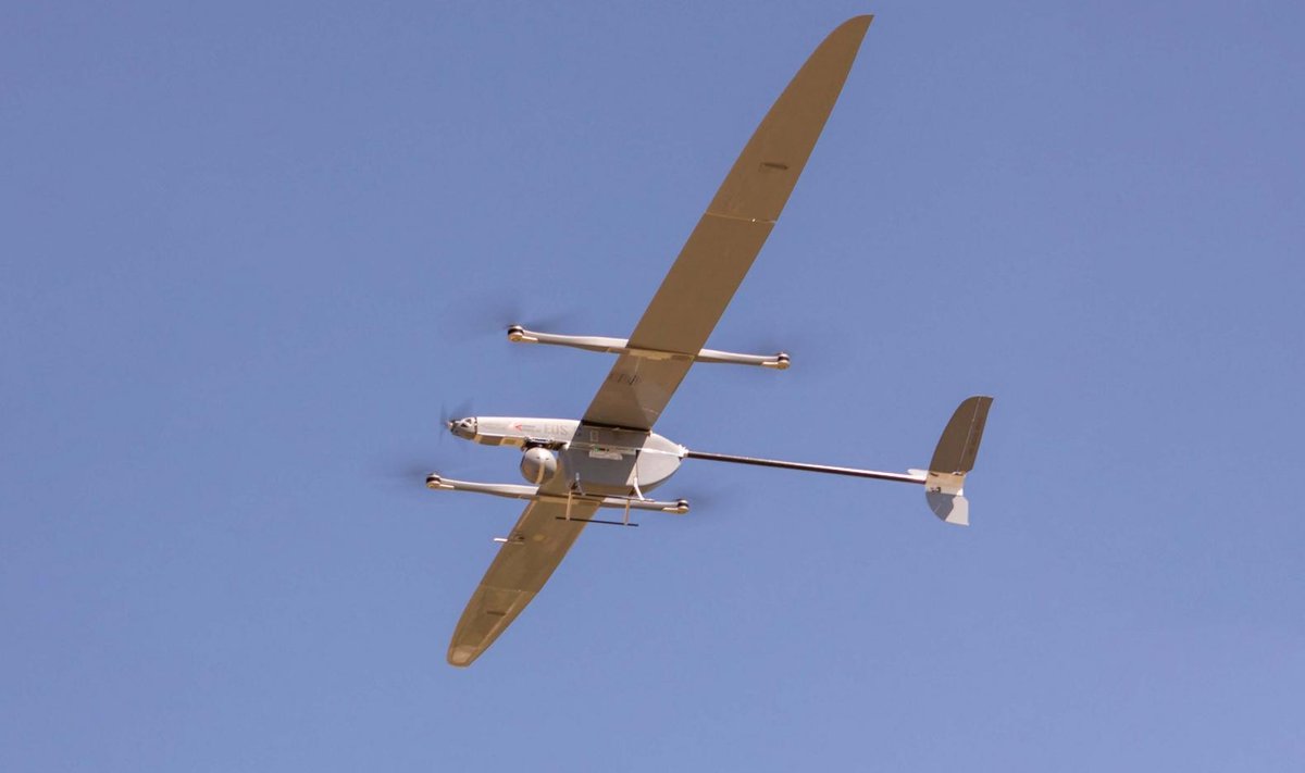 Threodi EOS C VTOL on vertikaalselt startiv ja maanduv militaarklassi droon.