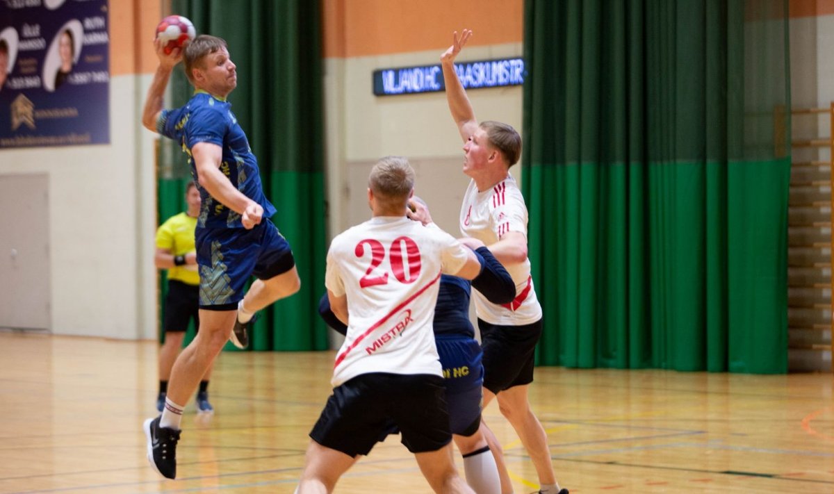 Viljandi HC murdis Raasiku/Mistra vastupanu viimasel veerandtunnil, viskel Sten Maasalu.