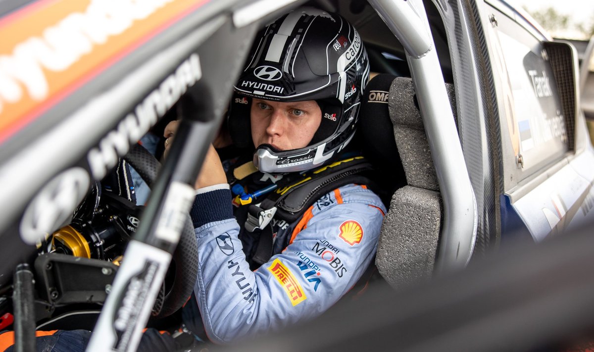Ott Tänak pole enam Hyundai mees.