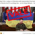 FAKTIKONTROLL | USA ametnikele kingitud Ukraina lipul ei ole natsisümbolit