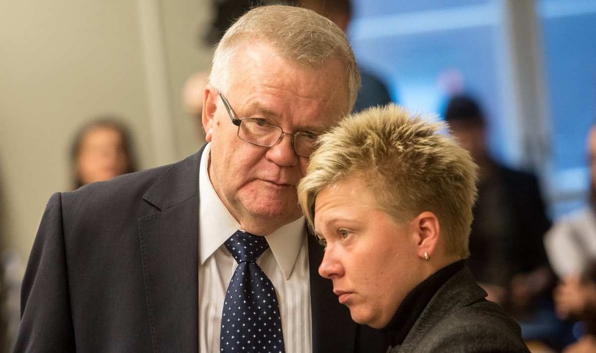 Edgar Savisaar ja Moonika Parksepp 2016.aastal.