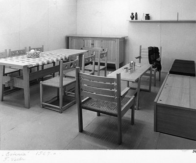 Standardi rahvuslik mööblikomplekt Estonia, Teno Velbri 1967