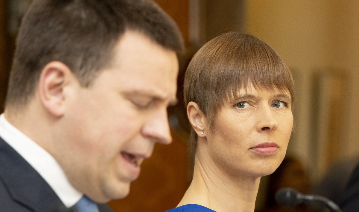 Jüri Ratas ja Kersti Kaljulaid