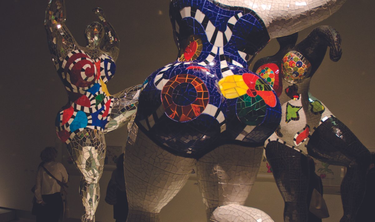 Niki de Saint Phalle'i näitus Pariisis Grand Palais's.
