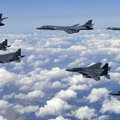 Lõuna-Korea ja USA alustasid suurimat ühist lennuväeõppust, mis Põhja-Korea teatel viib tuumasõja äärele