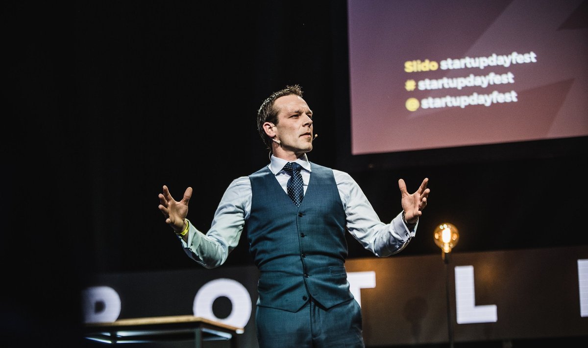 Jay Johnson esinemas 2020. aasta sTARTUp Day festivalil
