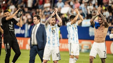 Эстонские футболисты об игре против Месси: это не наш уровень