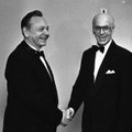 RETROFOTOD | Meenuta, kuidas 1993. aastal toimus esimene glamuurne president Lennart Meri ja Helle Meri vastuvõtt