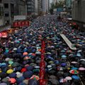 Tohutu rahvamass tuli Hongkongi tänavatele