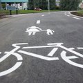 Началось строительство пешеходно-велосипедной дорожки из Ласнамяэ в центр города. Меняется организация дорожного движения