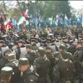 Ukraina parlamendi juures toimusid rahvuslaste ja miilitsa kokkupõrked
