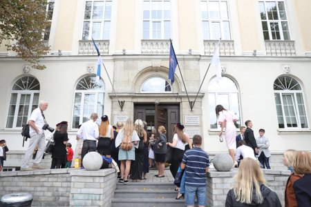 Esimene koolipäev Tallinna Inglise kolledžis