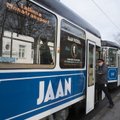 FOTOD ja VIDEO | Tallinnas hakkasid sõitma retrotrammid Jaan ja Julius
