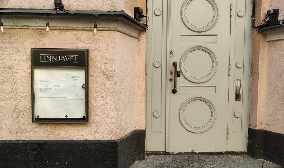 Restoran Finnjävel Helsingis: selle tagasihoidliku ukse taga asub tõeline maitsete paradiis