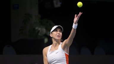 FOTOD | Tallinna WTA turniiril selgus esimene veerandfinalist. Bencic: oli keeruline mäng