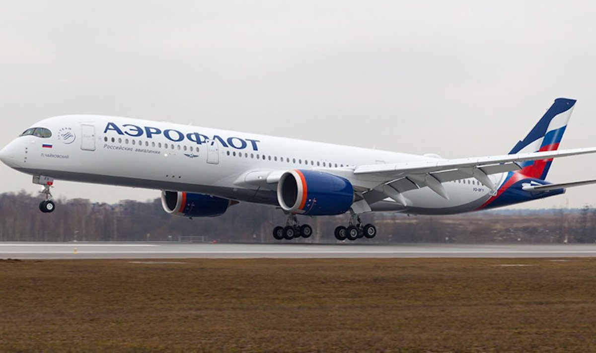 Aerofloti Airbus-tüüpi reisilennuk