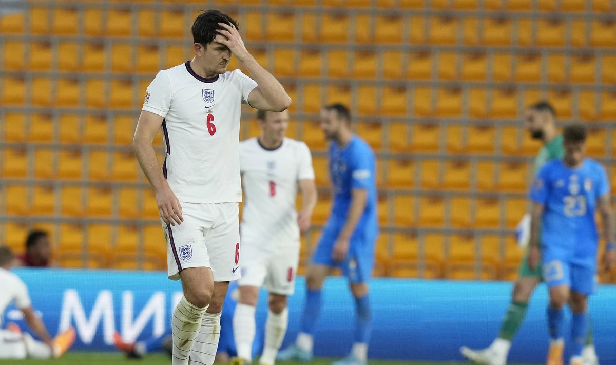 Inglismaa koondise keskaitsja Harry Maguire.
