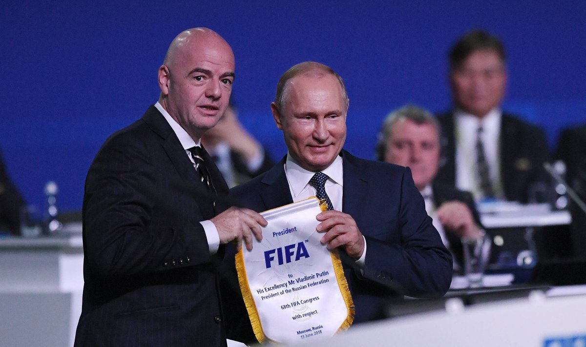 FIFA president Gianni Infantino ja Venemaa president Vladimir Putin olid head sõbrad. Kas spordikohtu otsus viib nad taas kokku?