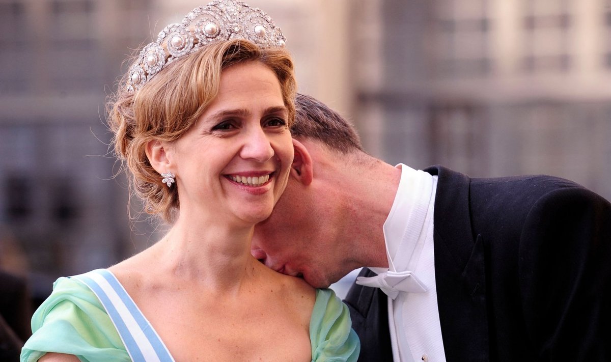 Infanta Cristina ja abikaasa Iñaki oma abielu parematel päevadel.