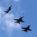 VIDEO | Hispaania peaministri pressikonverentsi Šiauliai õhuväebaasis katkestas Vene sõjalennuki tekitatud häire