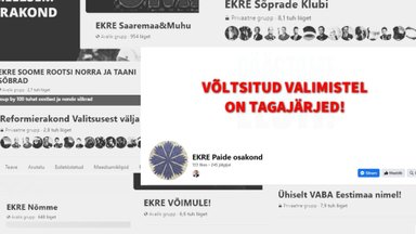 ÜLEVAADE | EKRE fännigruppides manipuleeritakse e-valimiste statistikaga ja levitatakse habemega valeinfot uue pähe