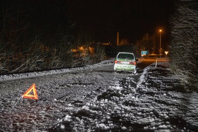 Liiklusõnnetus Jänedal