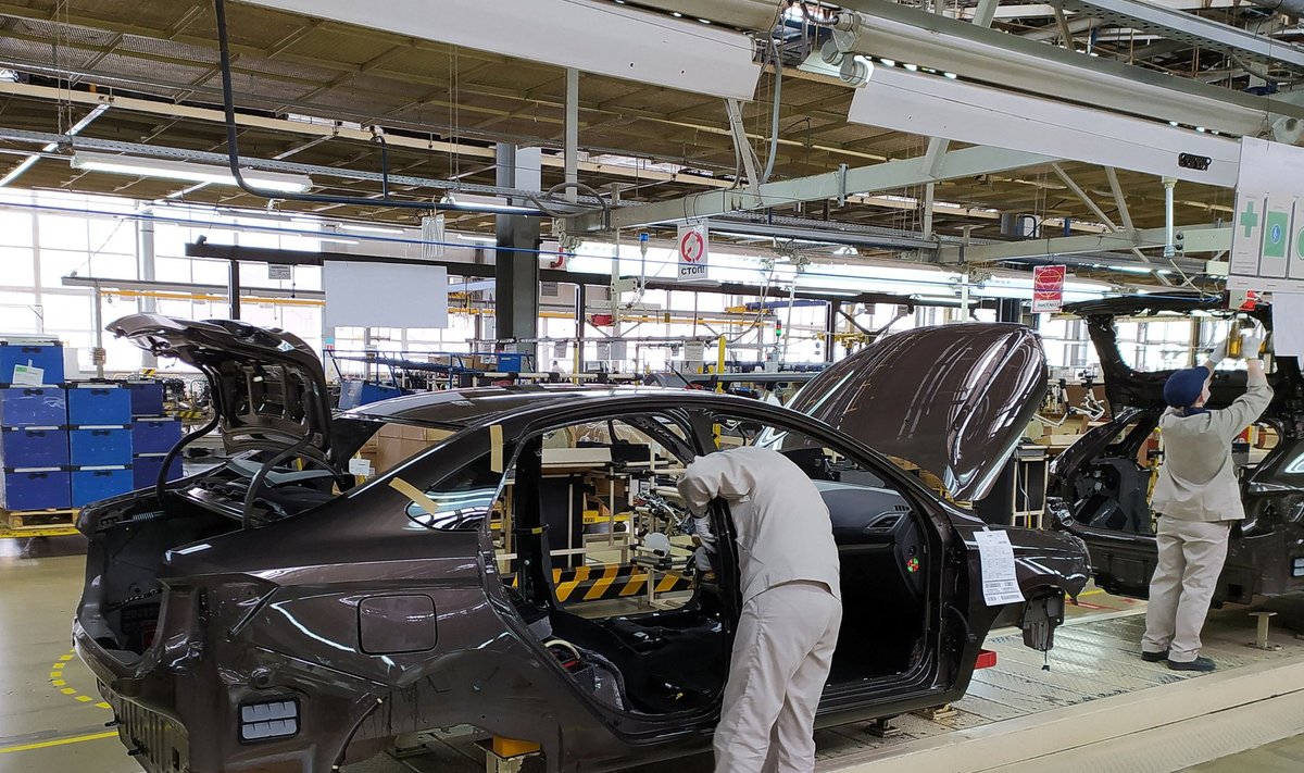 AvtoVAZi tehas Iževskis. Renault´le kuulub AvtoVAZist 67,61 protsenti