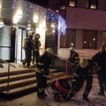 ФОТО: На седьмом этаже Пярнуской больницы вспыхнул пожар
