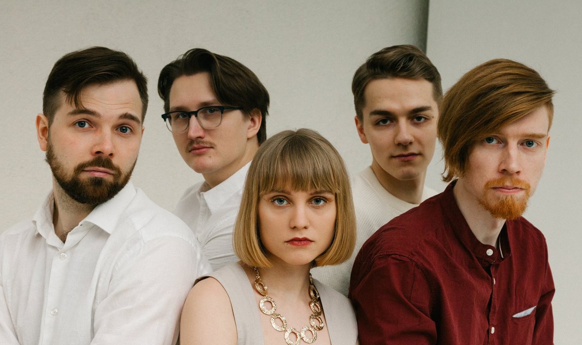 ALFA COLLECTIVE (vasakult): Martin Petermann, Johannes Laas, Anett Tamm, Robert Nõmmann ja Taaniel Pogga.