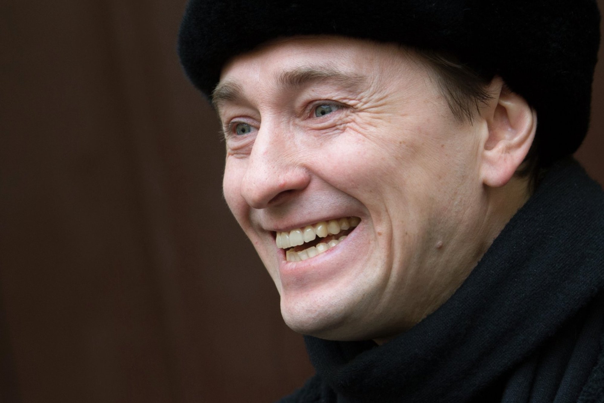 Сергей Безруков улыбка