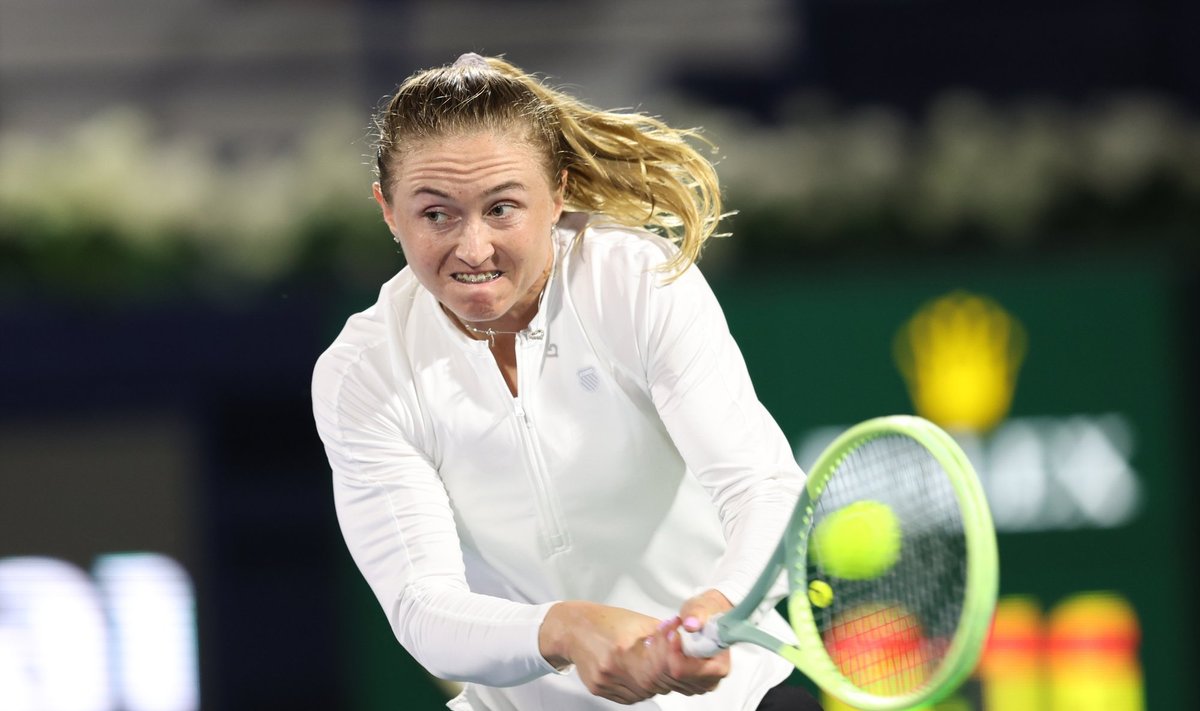 Aljaksandra Sasnovitš pääses teise ringi kohtuma Jelena Ostapenkoga.